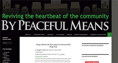 Desktop Screenshot of bypeacefulmeans.org